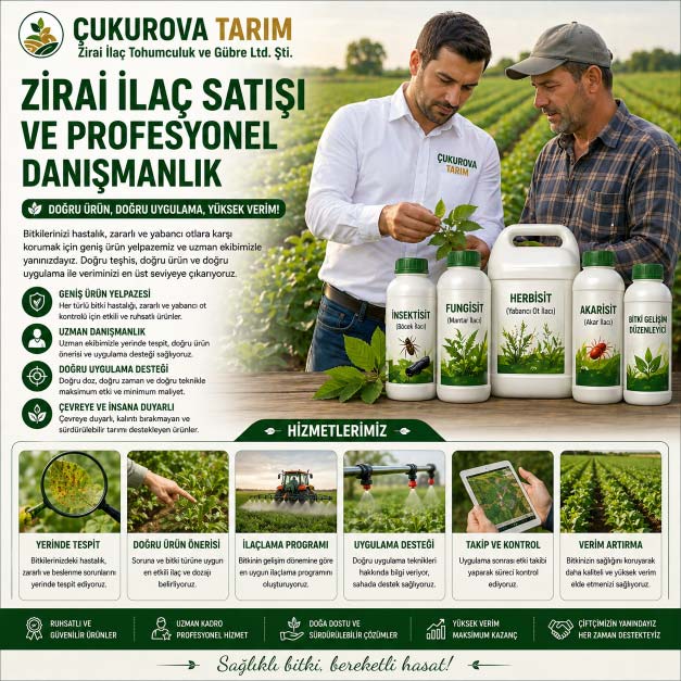 Zirai İlaç Satışı ve Profesyonel Danışmanlık